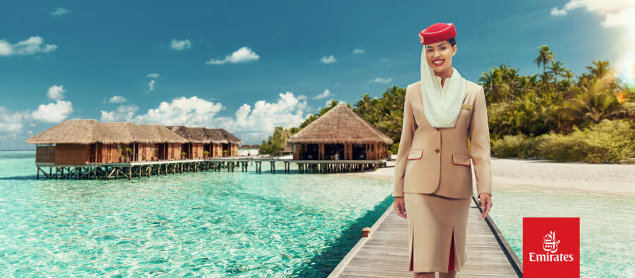 Tropical,Beach,With,Water-bungalows,On,The,Maldives